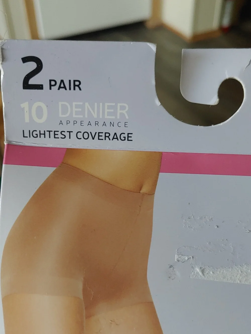 NWT Hanes Small Nude Two Pair Ultra Sheer Pantyhose